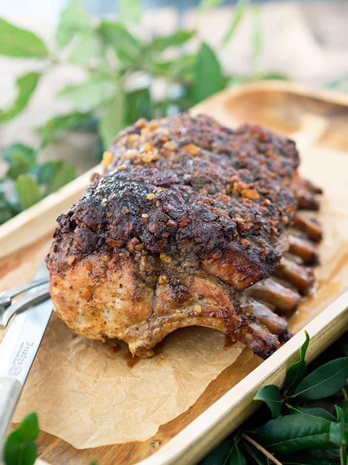 AUSSIE PORK RACK WITH NATIVE INGREDIENTS