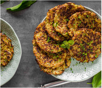 Sweet Potato, Kale & Quinoa Fritters