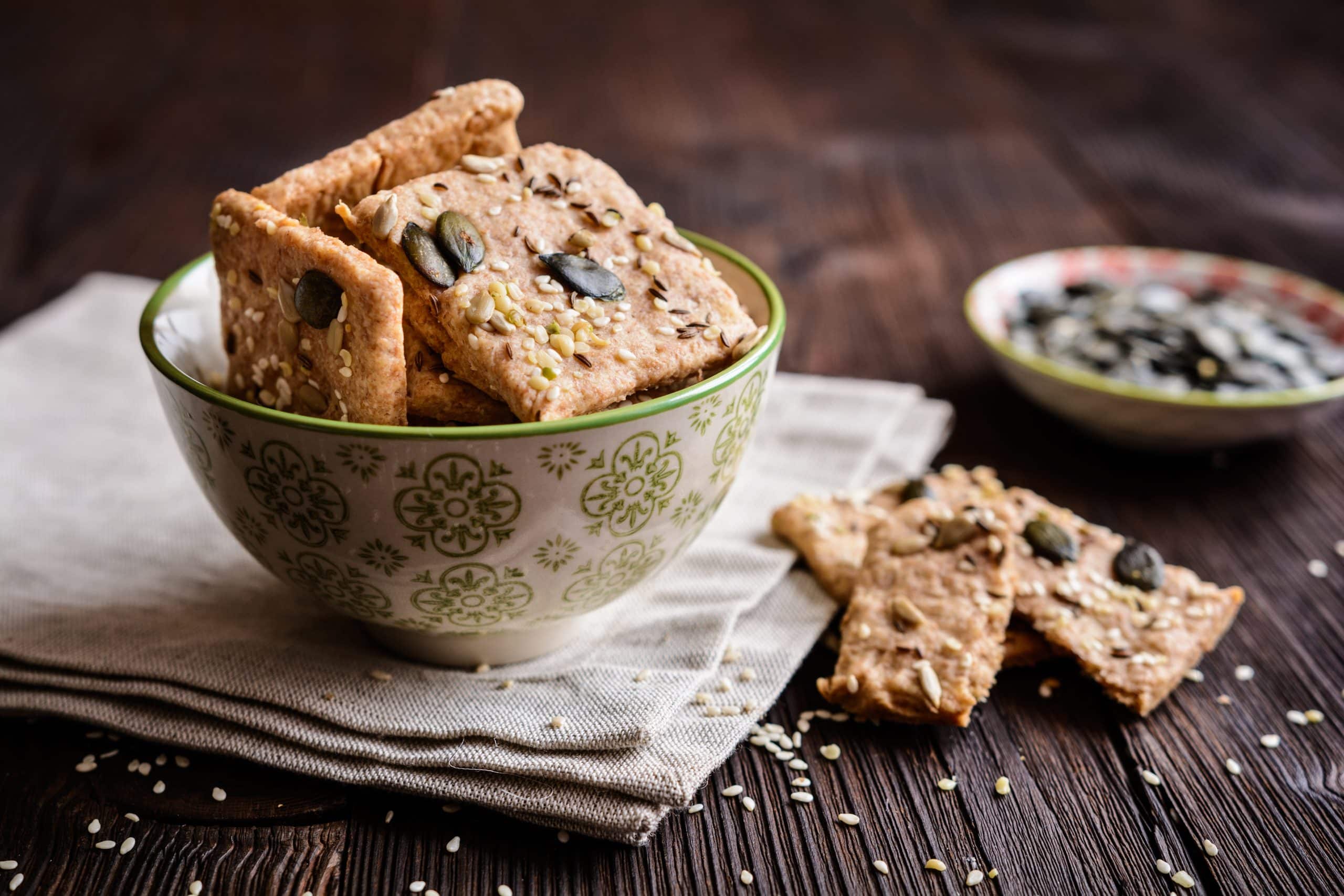 Aniseed Myrtle Seed Crackers
