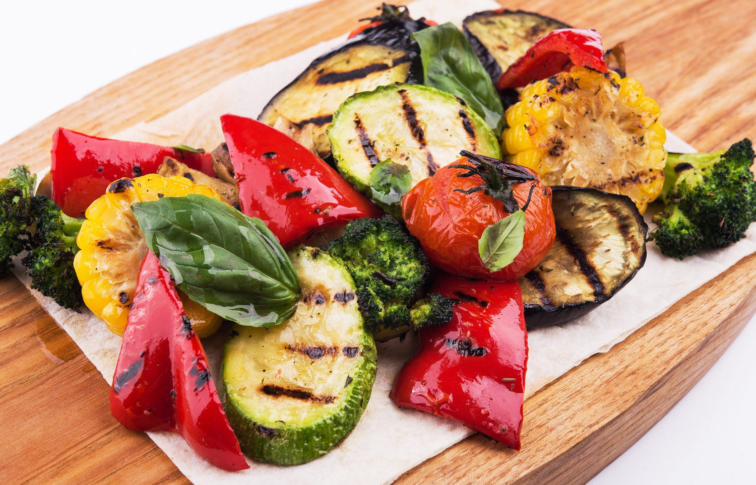 Chargrilled Vegetables with Aniseed Myrtle & Basil
