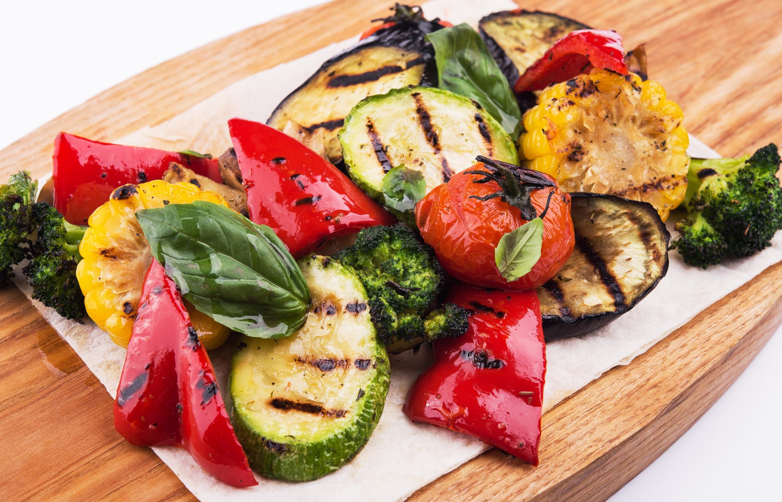 Chargrilled Vegetables with Aniseed Myrtle & Basil