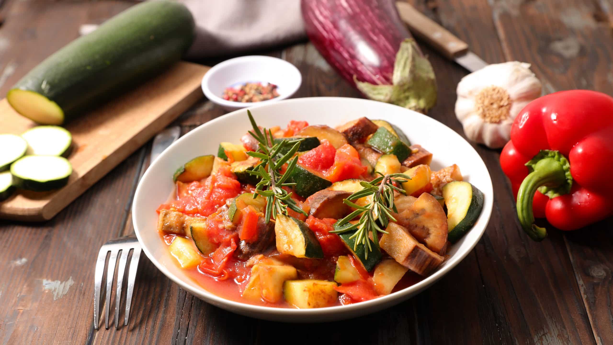 Ratatouille with Aniseed Myrtle
