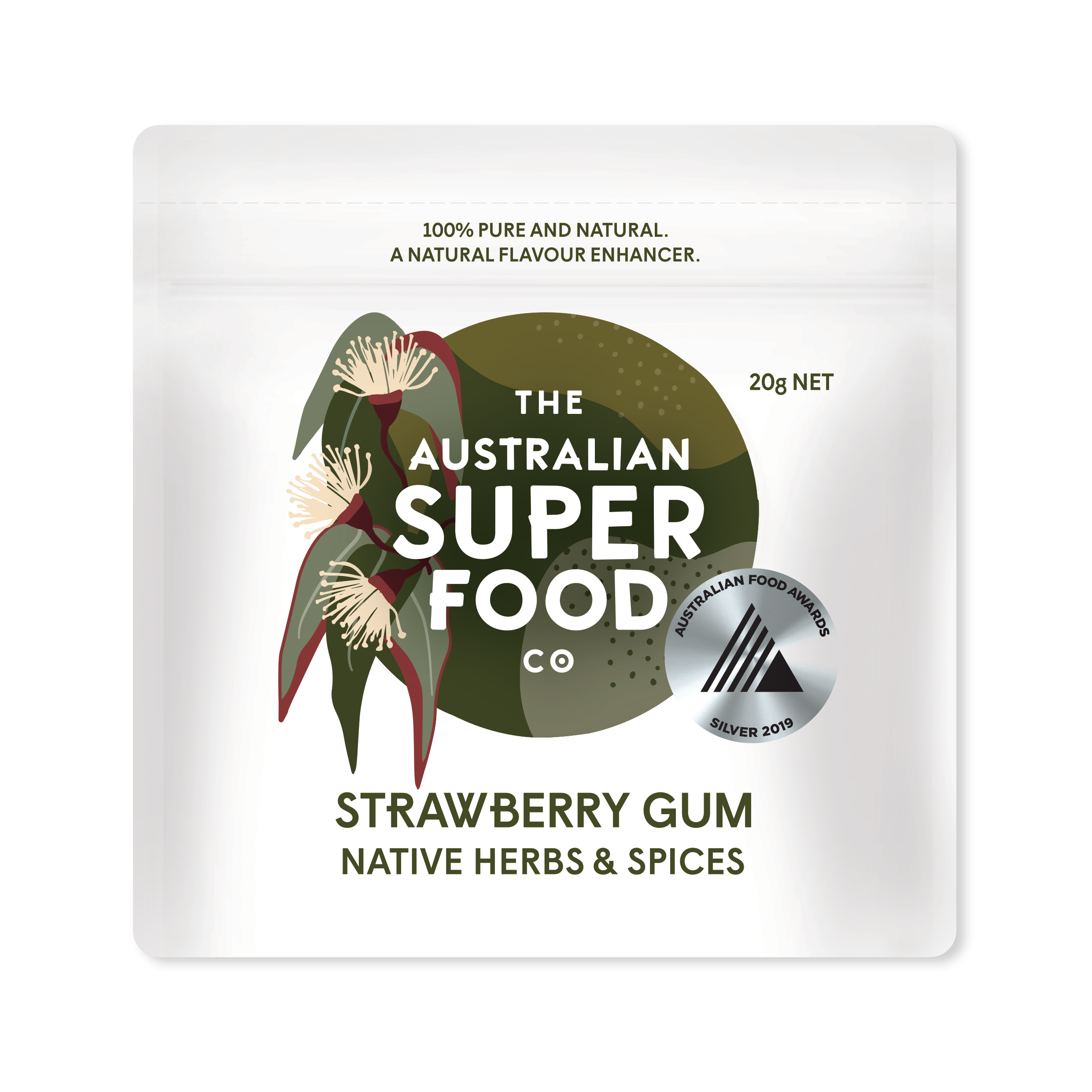 Fine Strawberry Gum - 20g