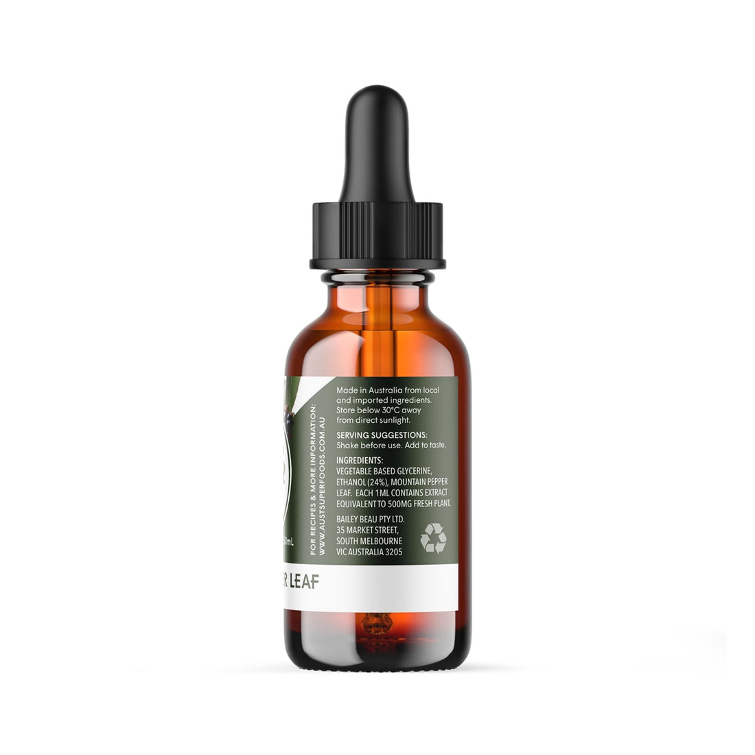Mountain Pepper Leaf Extract 1:2 - 500ml