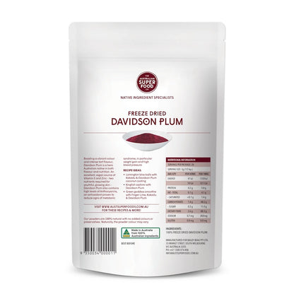 Freeze Dried Davidson Plum - 80g