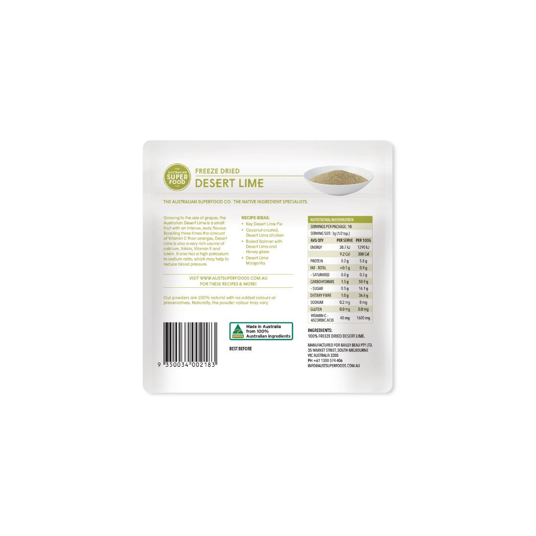 Freeze Dried Desert Lime - 30g