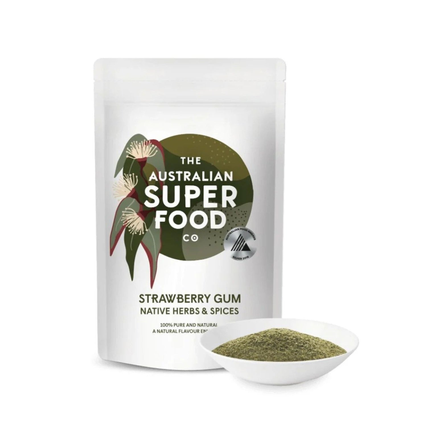 Flaked Strawberry Gum - 1kg